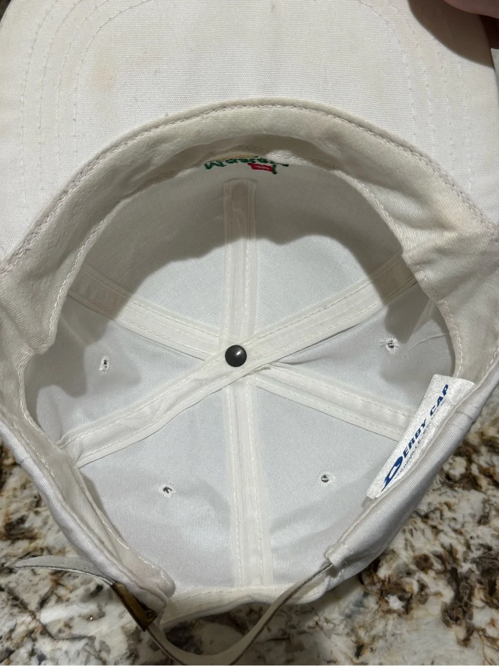 Adjustable White Masters Augusta National Rope Hat